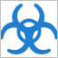 Icon for the malware detection policy type in Defender for Cloud Apps.