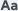 The "Enable case sensitive search" icon