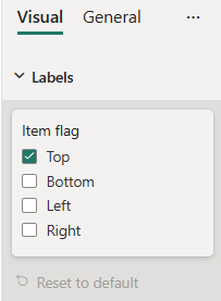 Skærmbillede af en ItemFlagsSelection.