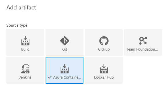 Azure Container Registry als Quelle
