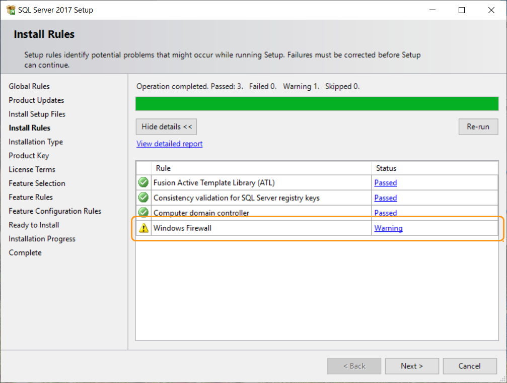 Windows-Firewallwarnung