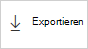 Screenshot mit der Schaltfläche „Exportieren“ zum Herunterladen von Datenverkehrsprotokollen der App-Steuerung für Bedingten Zugriff im Cloud Discovery-Dashboard.