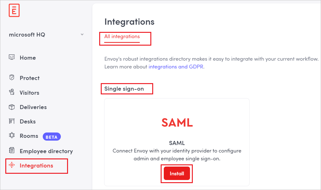 SAML-Authentifizierung