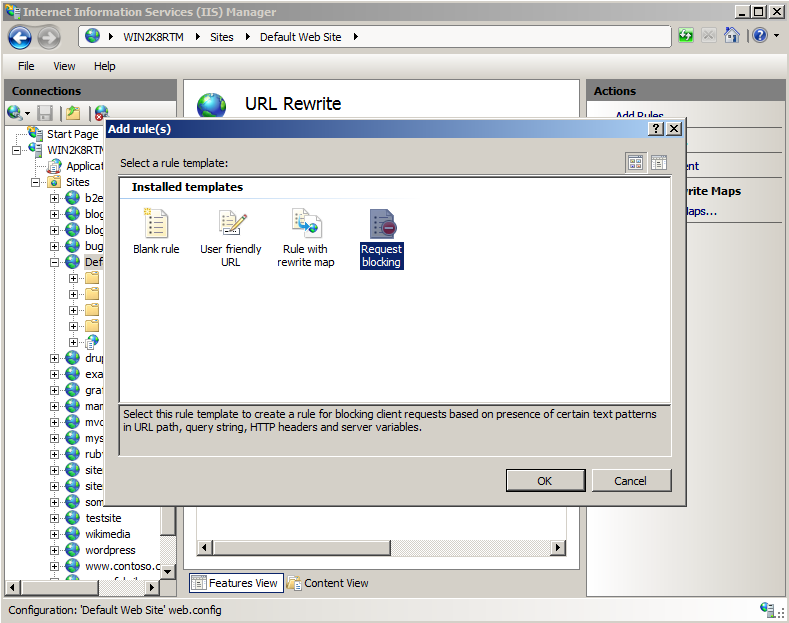 Screenshot des Dialogfelds 
