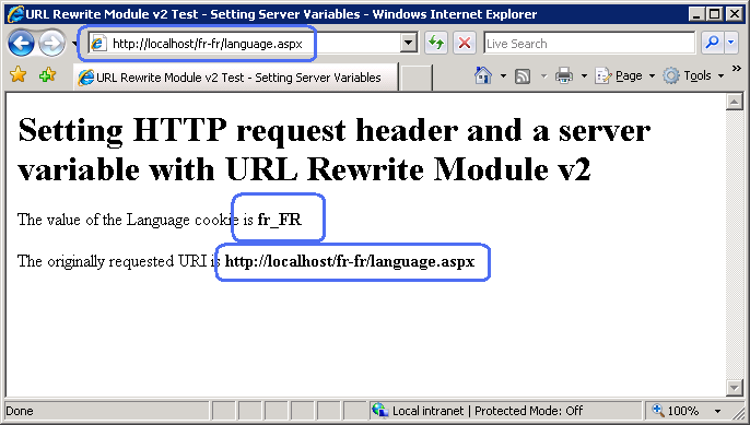 Screenshot der Webseite 