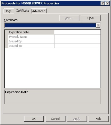 Screenshot der Registerkarte 