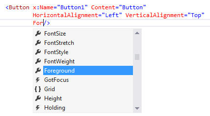 IntelliSense in XAML-Teil 1