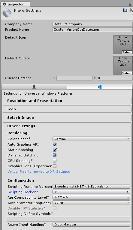 Screenshot: Option 