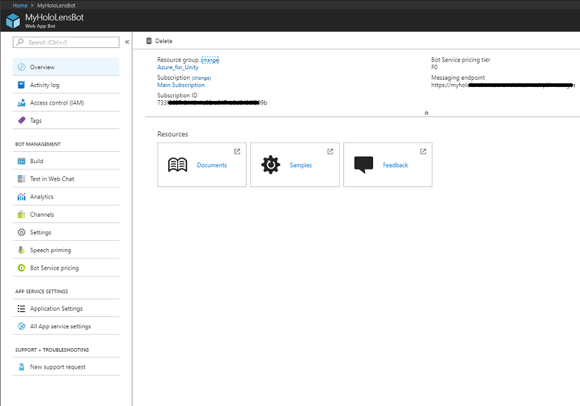 Screenshot des Ressourcenfensters nach dem Klicken auf die Schaltfläche 
