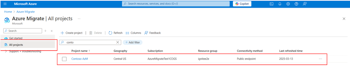 Screenshot that shows how to build a project.