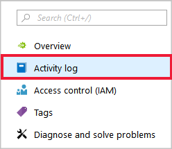 Screenshot of the Activity log page for a Stream Analytics job in the Azure portal.