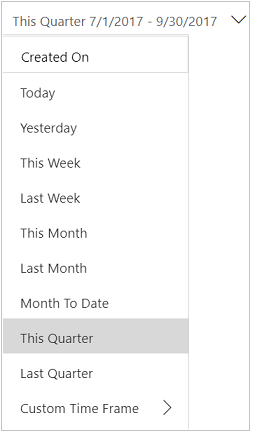 Date range control Date range control.