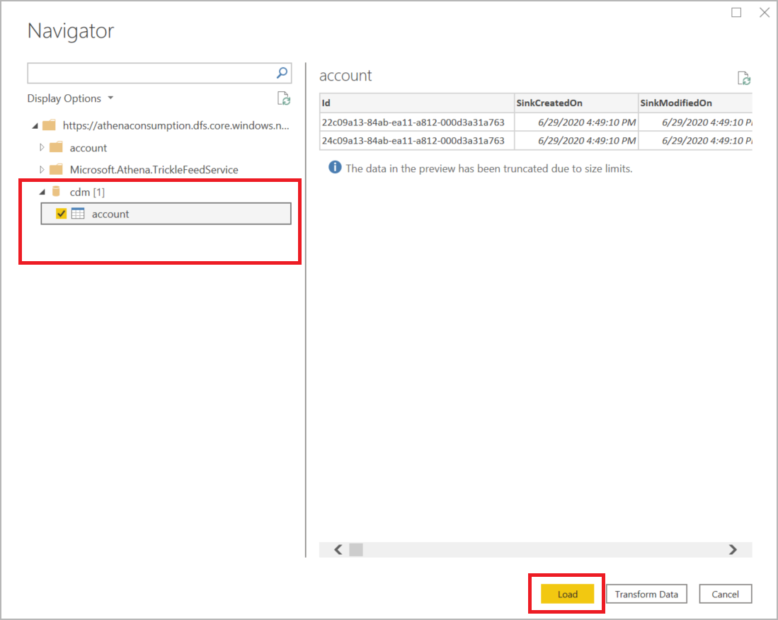 Load account data Load account data.