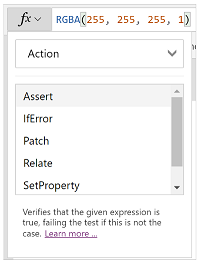 Change in function event selection Change in function event selection.