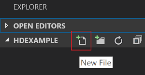 icono de archivo nuevo de visual studio&nbsp;code.