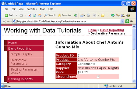 Se muestra información sobre la mezcla gumbo de Chef Anton.