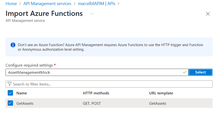 Importar API