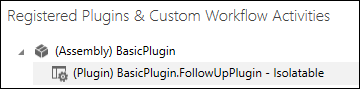Complemento BasicPlugin.FollowUpPlugin.