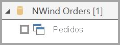 Captura de pantalla del icono Ver que muestra que se admite la consulta directa.