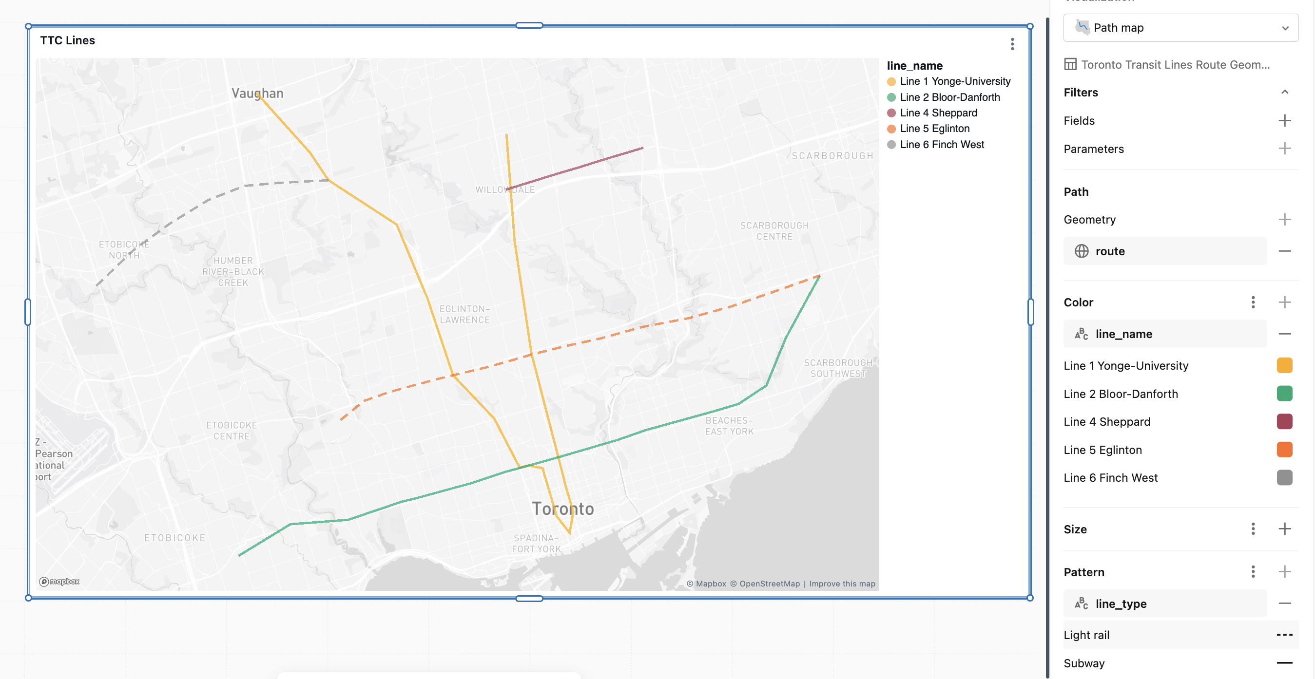 Path map example