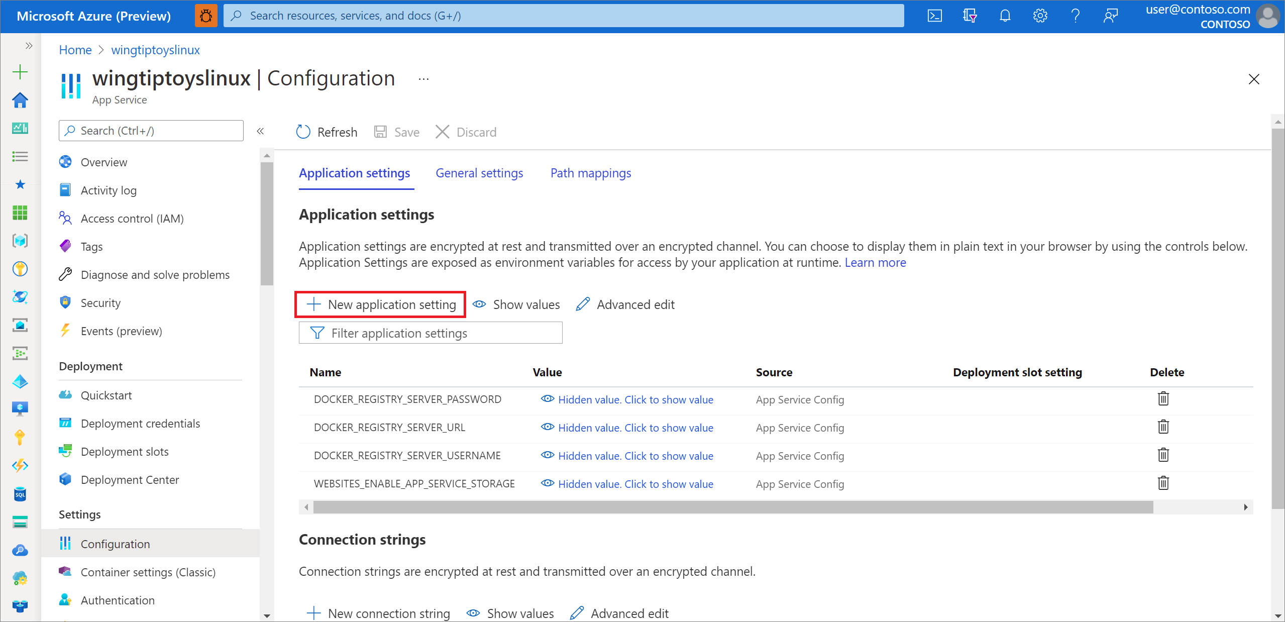Enregistrement d’un numéro de port personnalisé dans le portail Azure