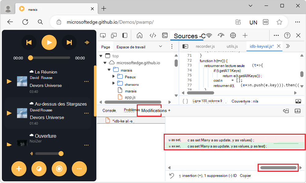 Affichage d’une longue ligne de code