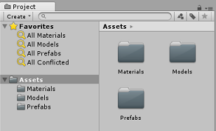 Capture d’écran du dossier assets.