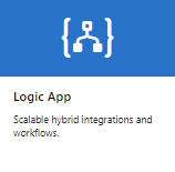 Screenshot che mostra il riquadro dell'app per la logica.