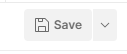 Screenshot che mostra il pulsante Salva per una richiesta Postman.