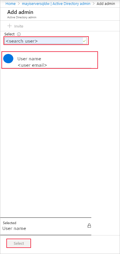 Aggiungi amministratore Active Directory