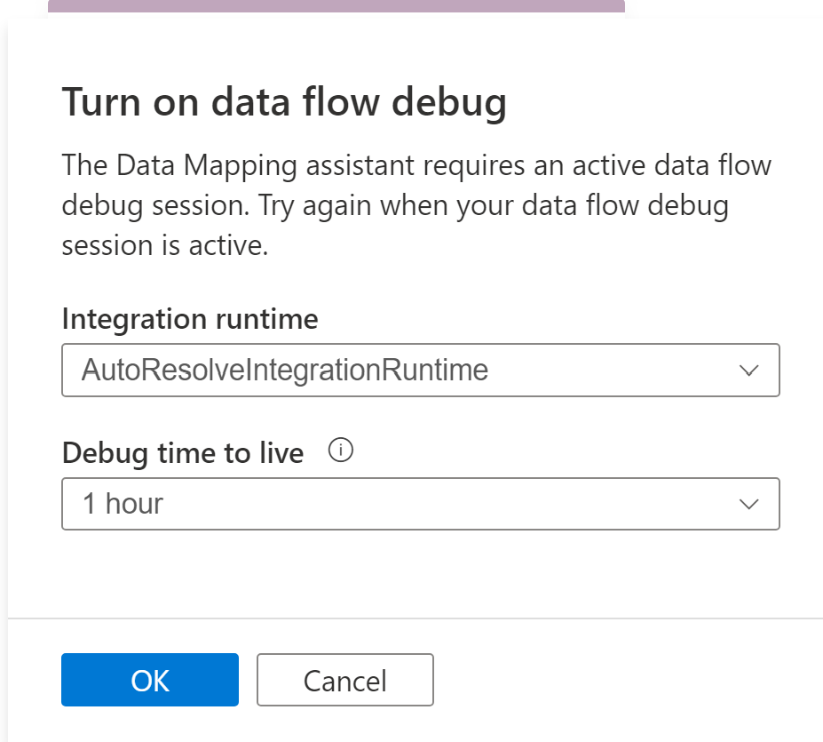 Screenshot che mostra i cluster di debug.
