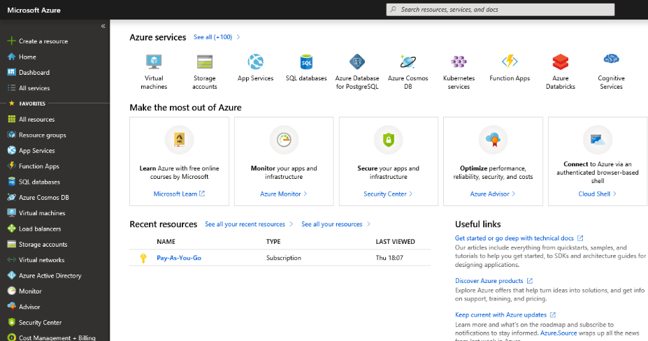 Screenshot della pagina di accesso portale di Azure per le credenziali di amministratore globale.