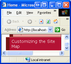 La mappa del sito ora include una voce per il tutorial del provider della mappa del sito