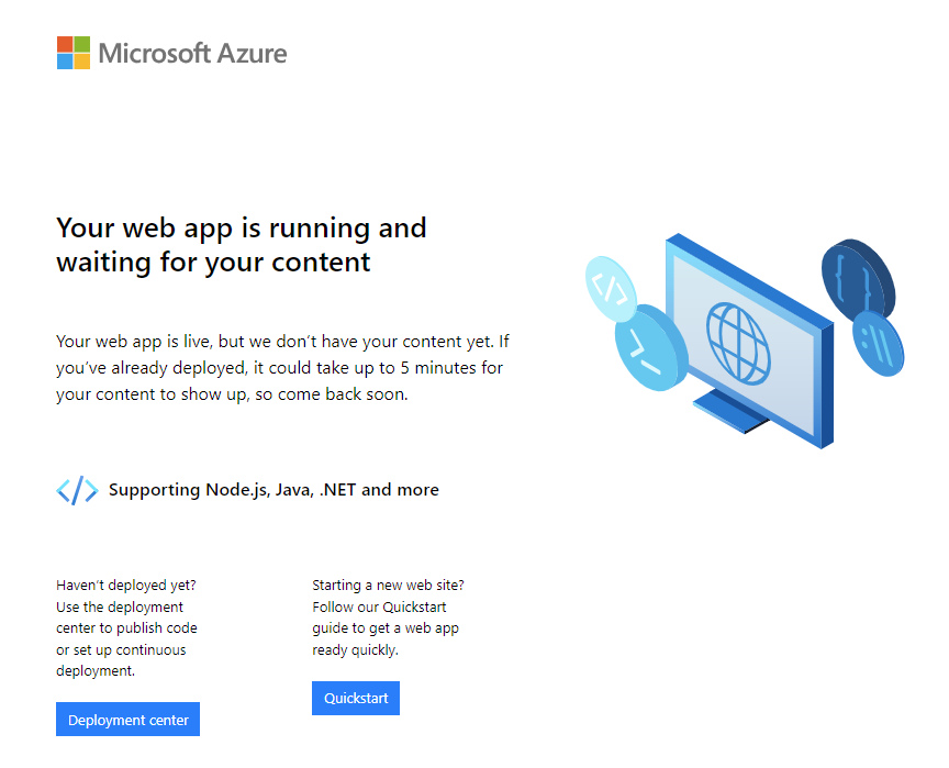 Screenshot che mostra l'esperienza del codice di Windows.