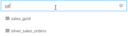 Filtrare le tabelle