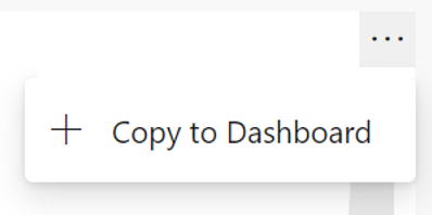 Aggiungere report di Azure Boards al dashboard.