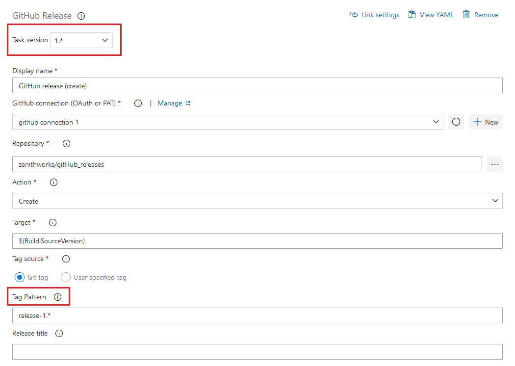 Miglioramenti delle attività di rilascio di GitHub.