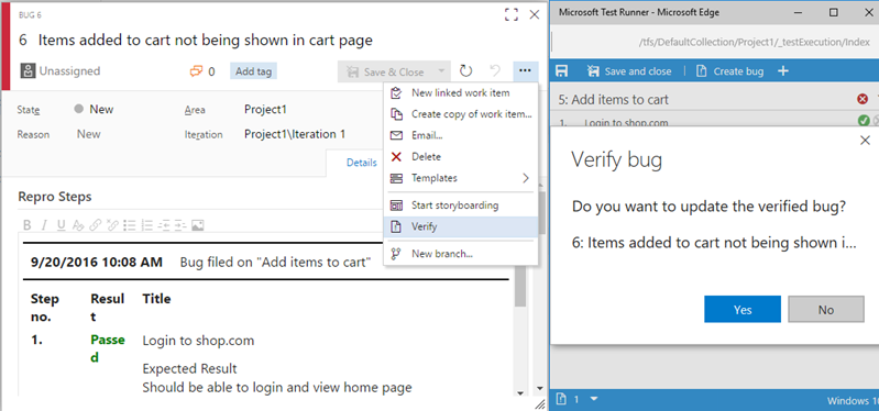 Verificare i bug