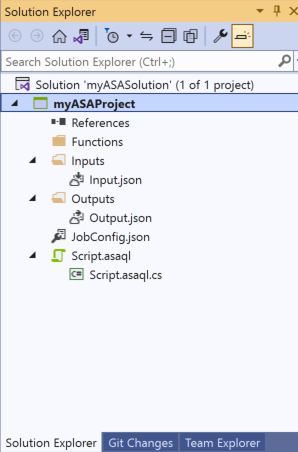 Screenshot che mostra la finestra di dialogo Crea un progetto Stream Analytics.
