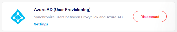 Diagramma che mostra Proxyclick Crea.