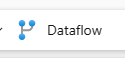 Screenshot che mostra la finestra di dialogo per aggiungere l'attività del flusso di dati.
