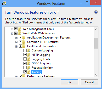 Screenshot della traccia selezionata in Integrità in un'interfaccia di Windows 8.