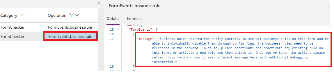 Refresh business rules Refresh business rules