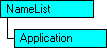Modello a oggetti SQL-DMO in cui è visualizzato l'oggetto corrente
