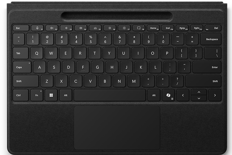 Screenshot di Surface Pro Flex Keyboard