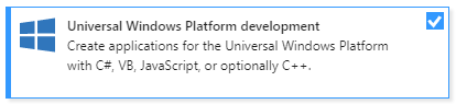 Carico di lavoro UWP