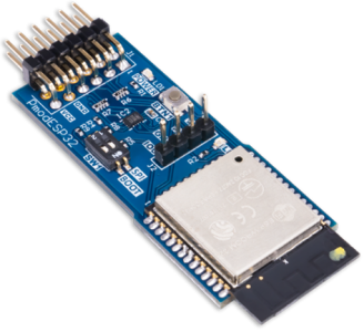 Foto della scheda microcontroller MODEL 2433 ESP32.