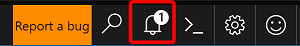 Notifica di creazione del servizio