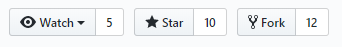 screenshot del pulsante fork su GitHub