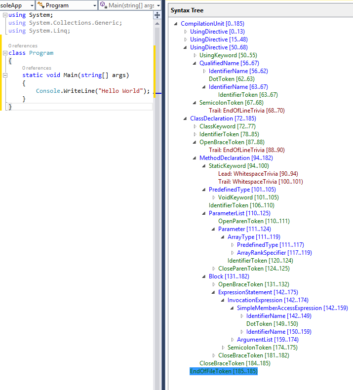 C# コード ファイル